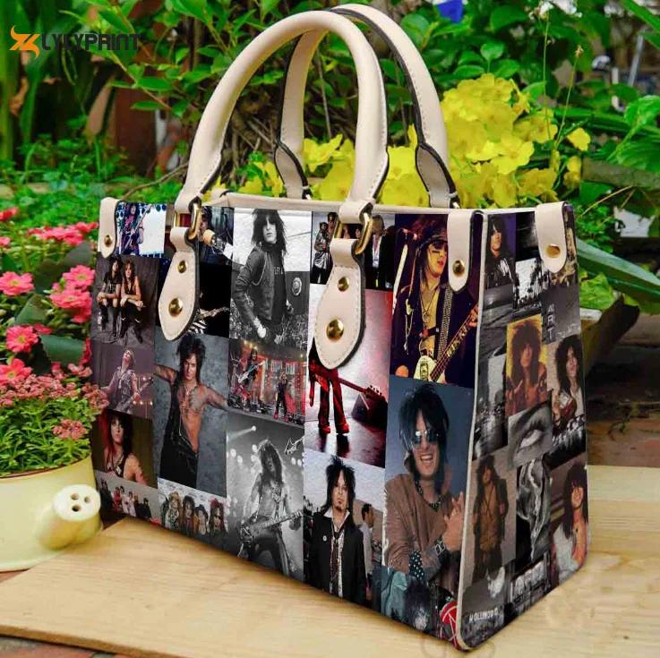 Nikki sixx leather handbag gift for women 4623 Women Leather Hand Bag