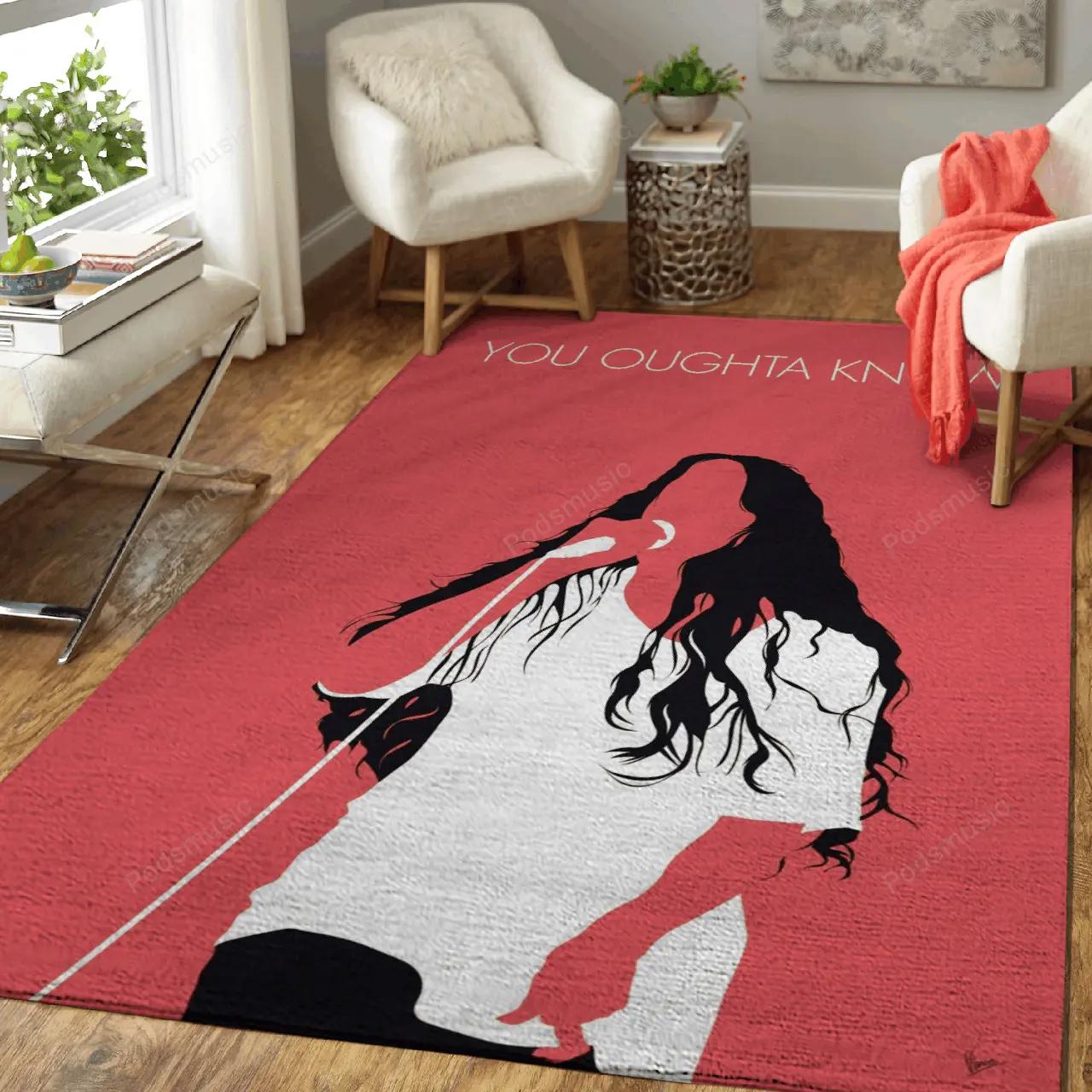 No152 my alanis morissette minimal music artwork minimal music artworks art for fans area rug living room carpet Rectangle Rug