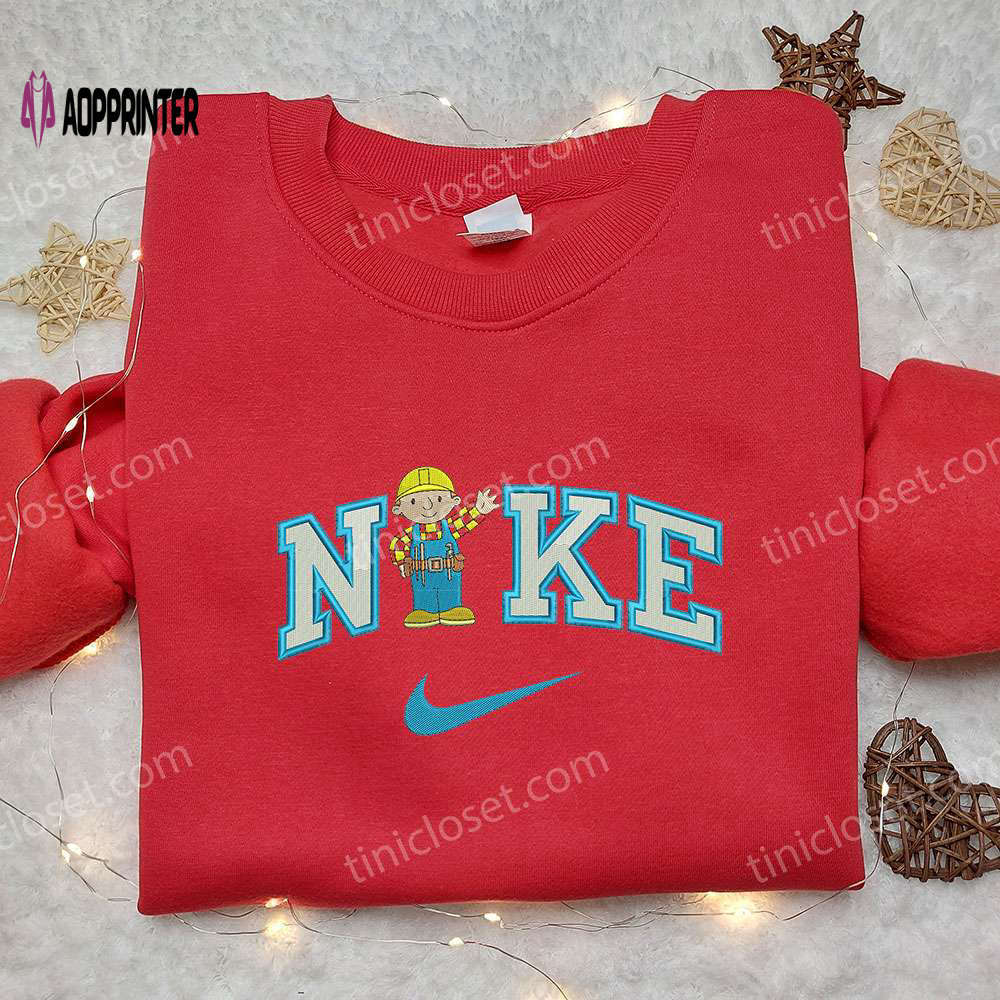 Personalized employee x nike embroidered shirt: perfect gift for son with custom nike logo Embroidered Shirt