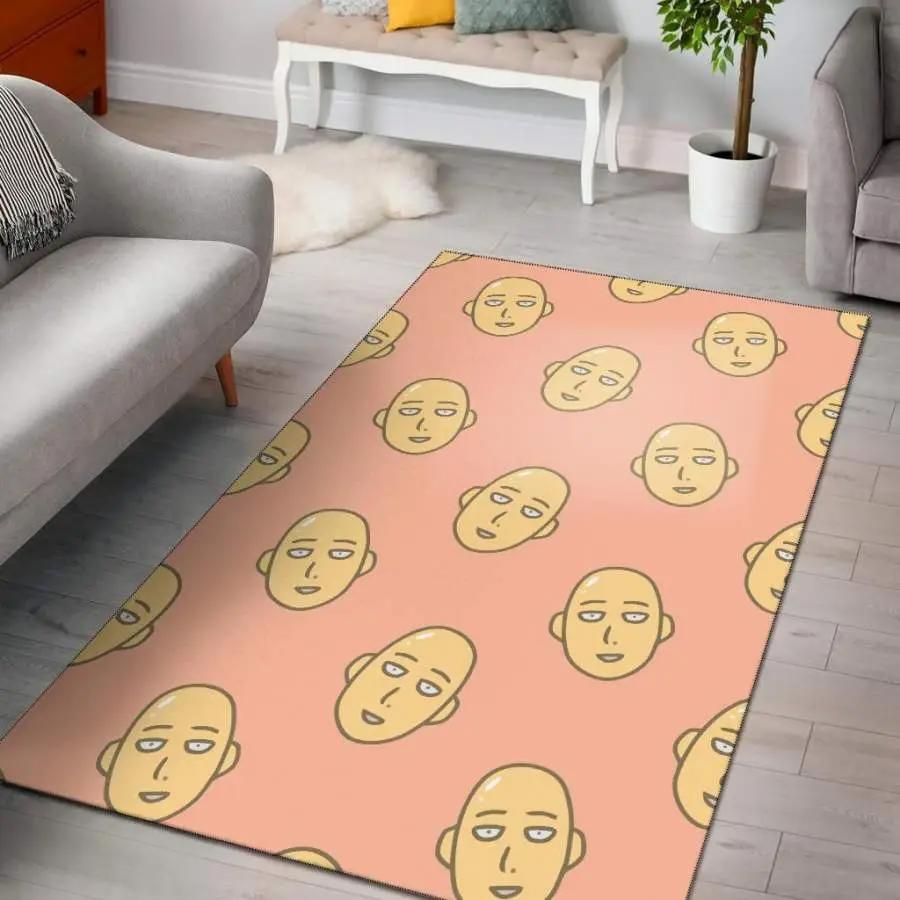 Pickle rick and morty area rug living room rug home decor carpet Rectangle Rug