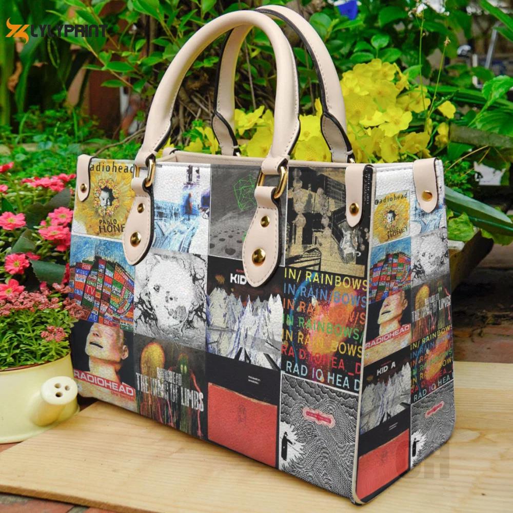 Radiohead band leather bag for women gift 1605 Women Leather Hand Bag
