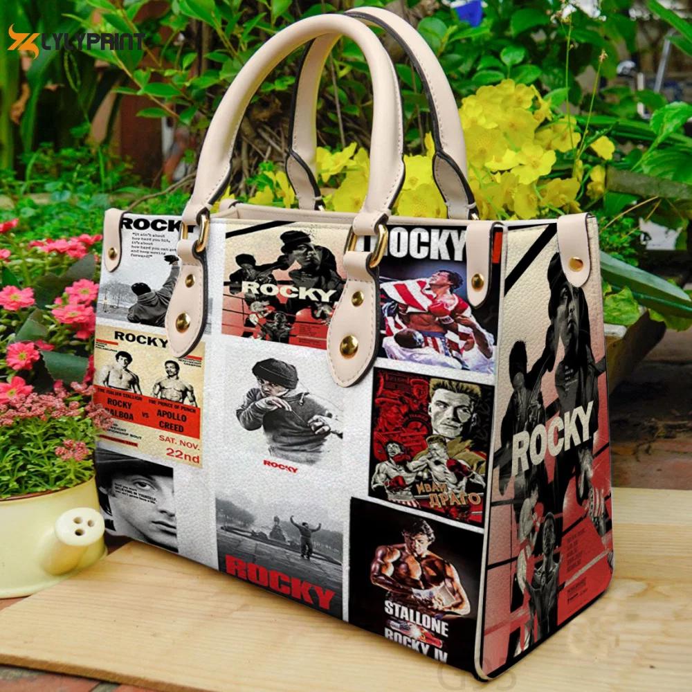 Rocky balboa leather bag for women gift 1945 Women Leather Hand Bag