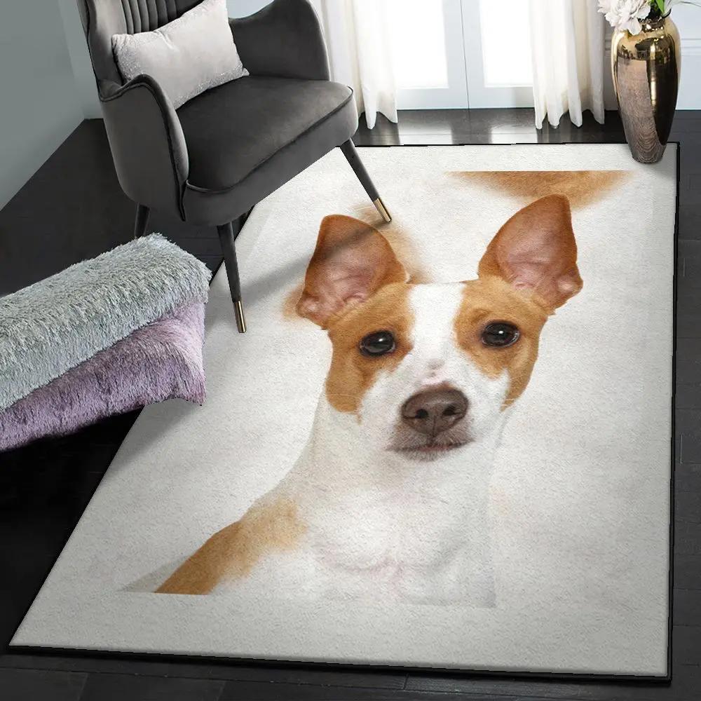 Rodent large living room rugs, rat terrier gs cl rug Rectangle Rug