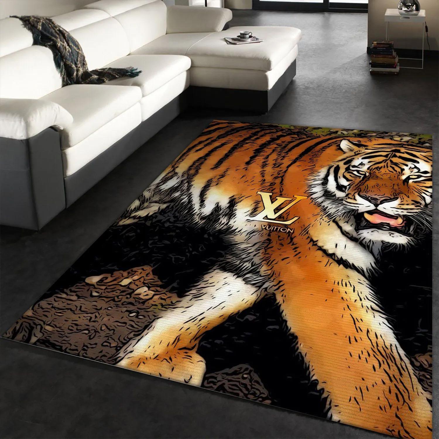 Rugs in living room and bedroom - Louis vuitton area rug living room rug christmas gift us decor Rectangle Rug