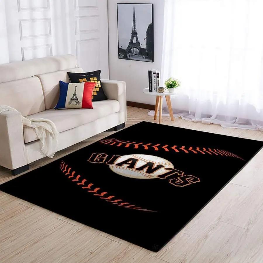 San francisco giants football team logo carpet rug living room 20030310 Rectangle Rug