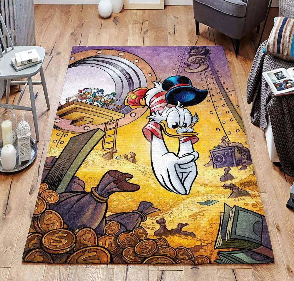 Scrooge mcduck 2 dhcld0110 dz rug living room rug home decor Rectangle Rug