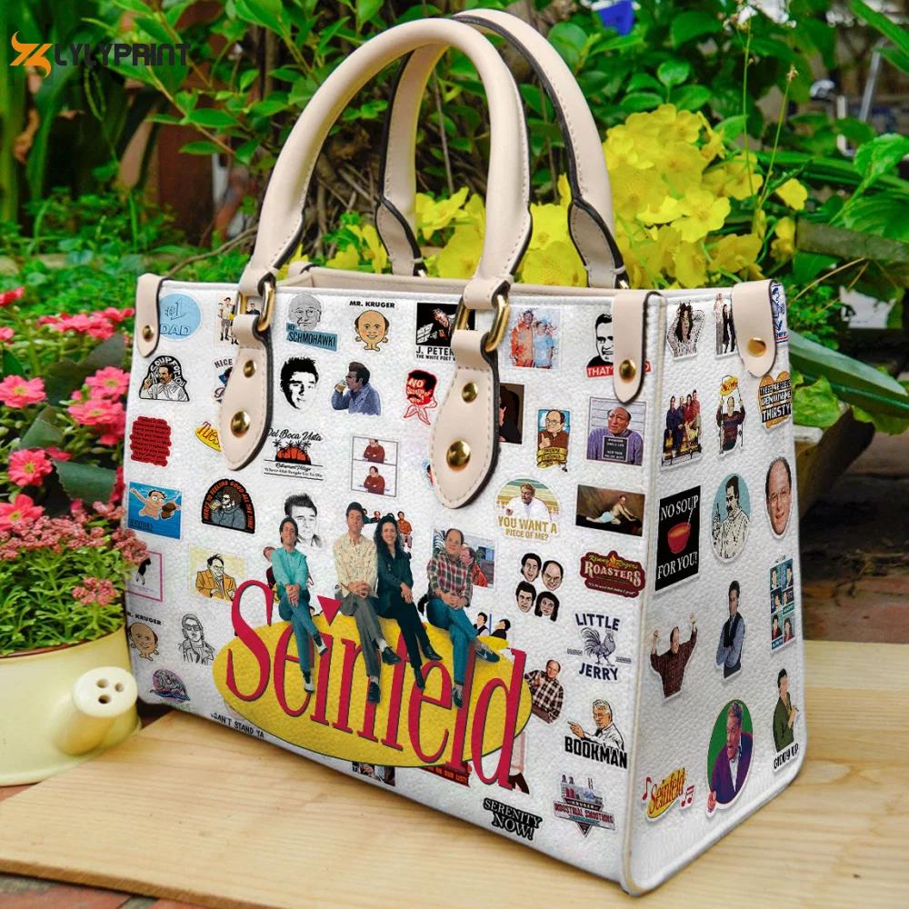 Seinfeld leather handbag 1 2417 Women Leather Hand Bag