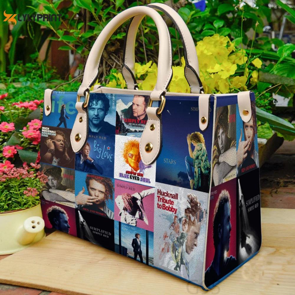 Simply red a0 leather bag g95 1144 Women Leather Hand Bag