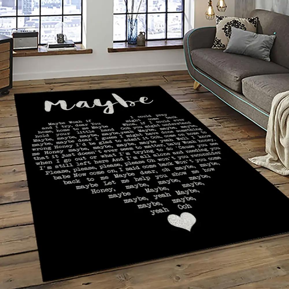 Singer janis joplin music carpet rectangle area rug for living room bedroom decor jj09 Rectangle Rug