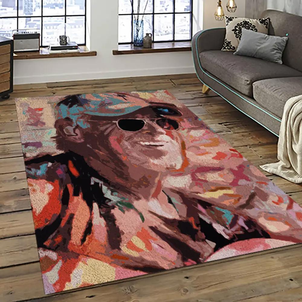 Singer jimmy buffett music carpet rectangle area rug for living room bedroom decor jb25 Rectangle Rug