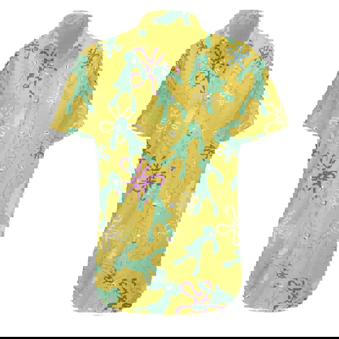 Spongebob squarepants custom hawaiian shirts for men and women Hawaii Shirt Shorts & Flip Flops