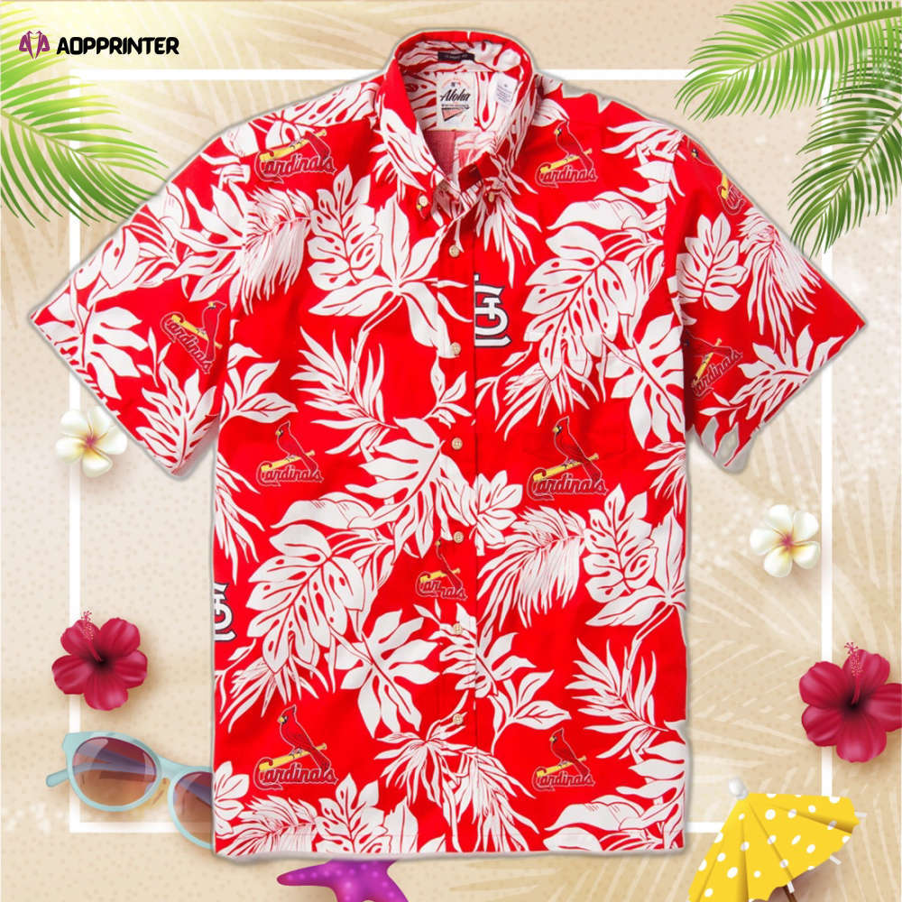 St. louis cardinals aloha hawaiian shirt, gift for men and women Hawaii Shirt