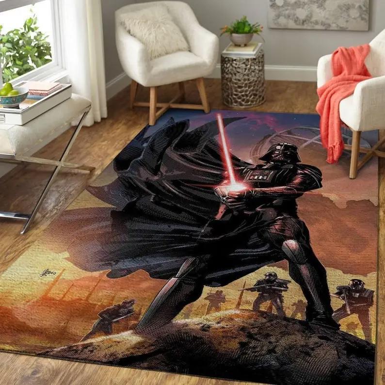 Star wars darth vader movies area rugs living room carpet floor decor the us decor v11 Rectangle Rug