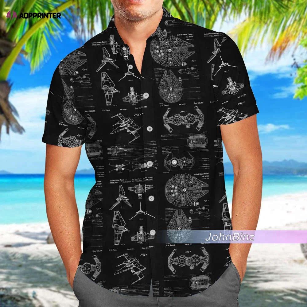 Star wars shirt, star wars hawaiian shirt, star wars button down shirt black, star wars shorts men, gifts for husband, unisex s-5xl adult Hawaii Shirt
