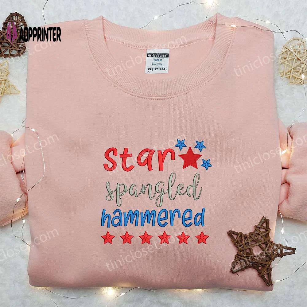 Stars usa embroidered shirt: best patriotic shirts & national day gifts Embroidered Shirt