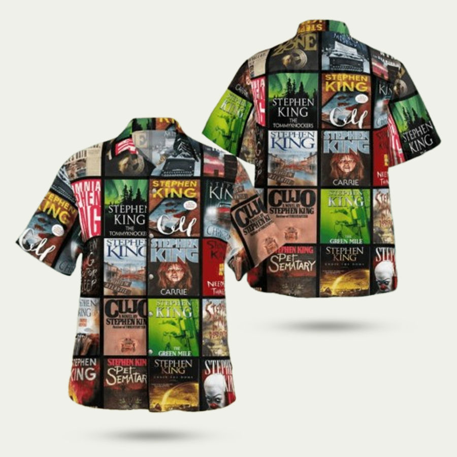 Stephen king movie hawaiian shirt Hawaii Shirt Shorts & Flip Flops