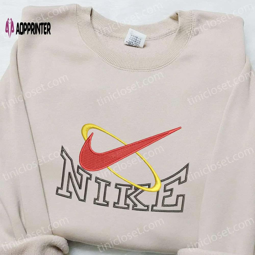 Stylish vintage x nike embroidered shirt & christmas hoodie custom t-shirt Embroidered Shirt