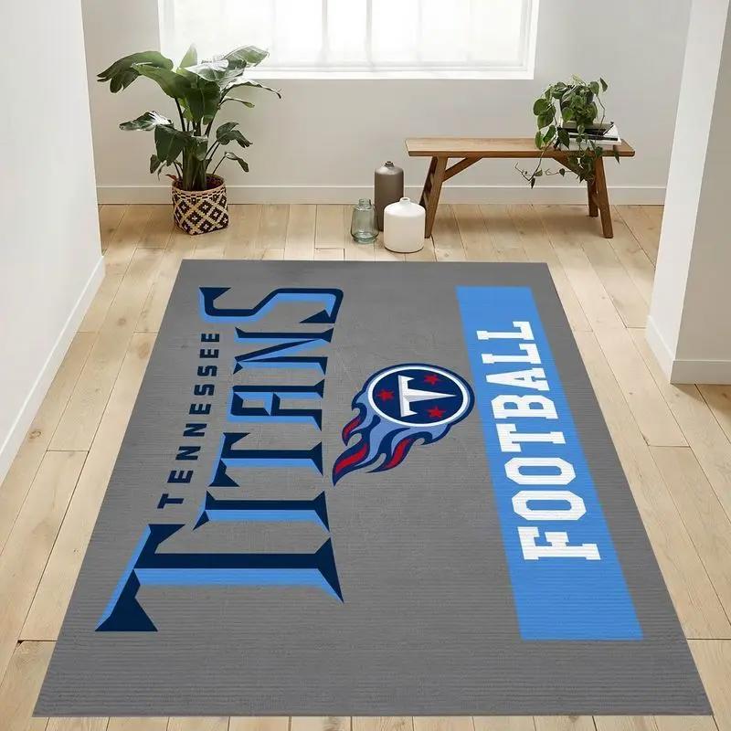 Tennessee titans american nfl 6 area rug living room and bed room rug Rectangle Rug