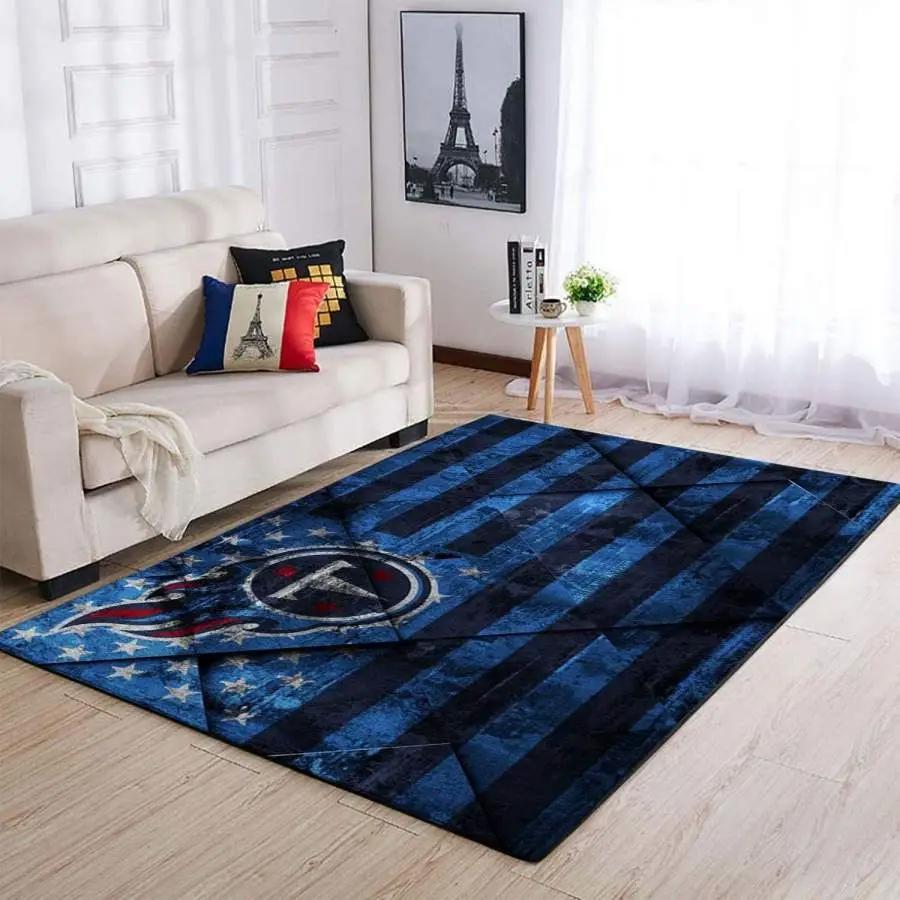 Tennessee titans american nfl area rug living room and bed room rug 1910073 Rectangle Rug