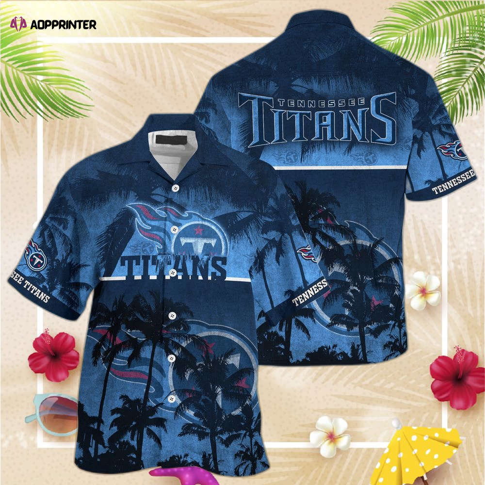 Tennessee titans nfl summer hawaiian shirt Hawaii Shirt