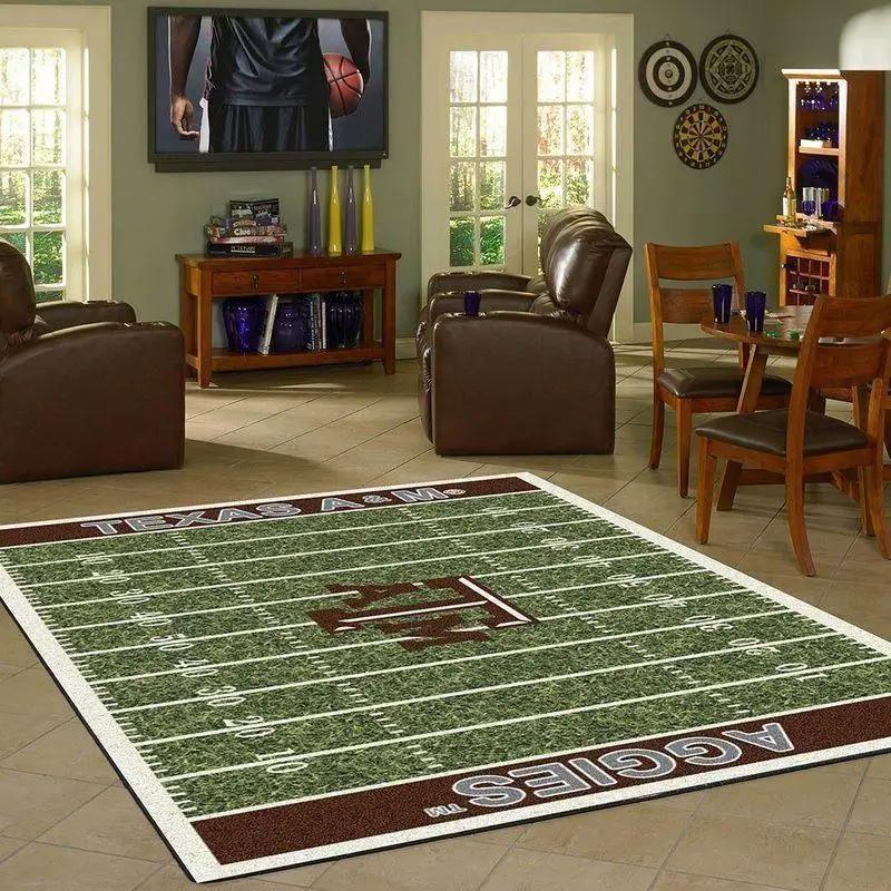 Texas a&m aggies rug ncaa team logo carpet living room rug regtangle carpet 2 Rectangle Rug