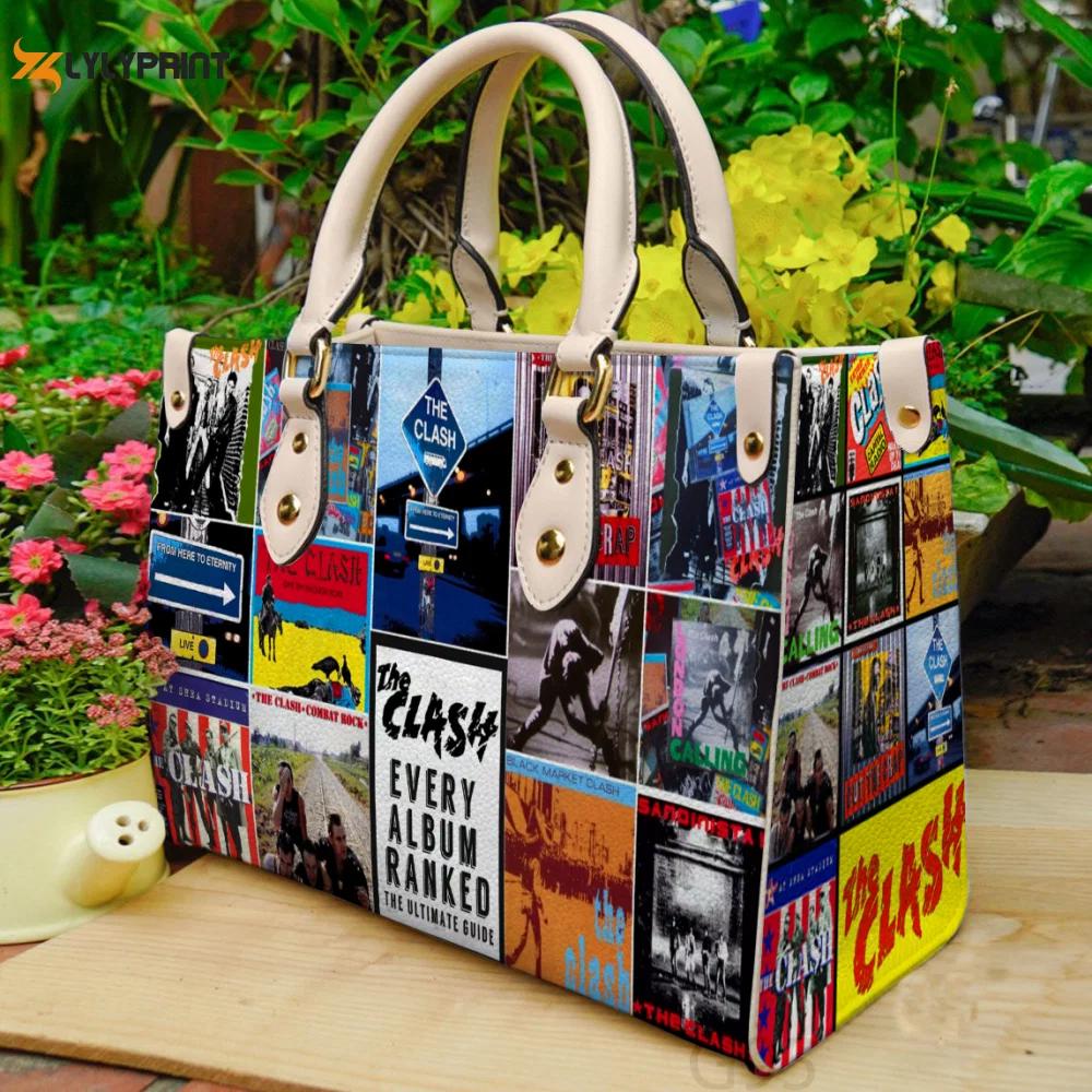 The clash leather bag for women gift 4024 Women Leather Hand Bag