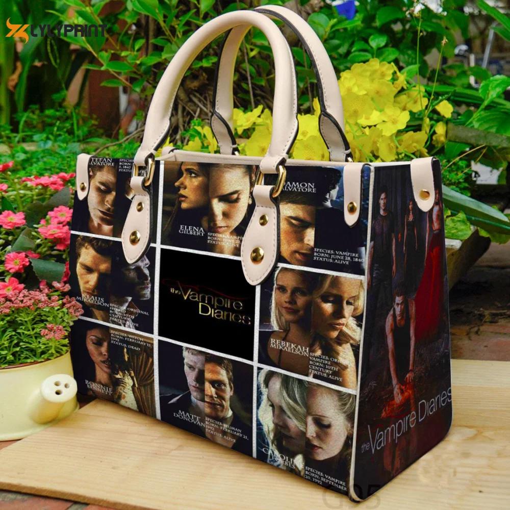 The vampire diaries 1 leather bag for women gift 808 Women Leather Hand Bag