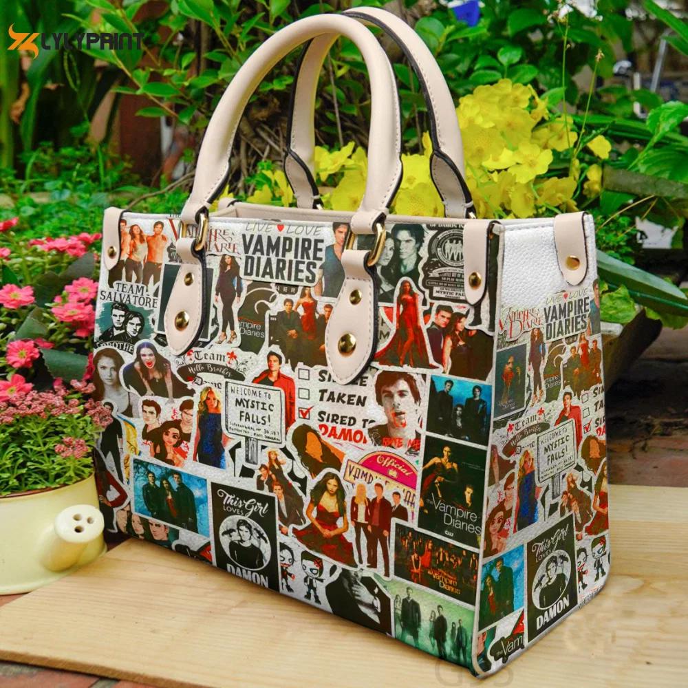 The vampire diaries 3 leather bag for women gift 809 Women Leather Hand Bag