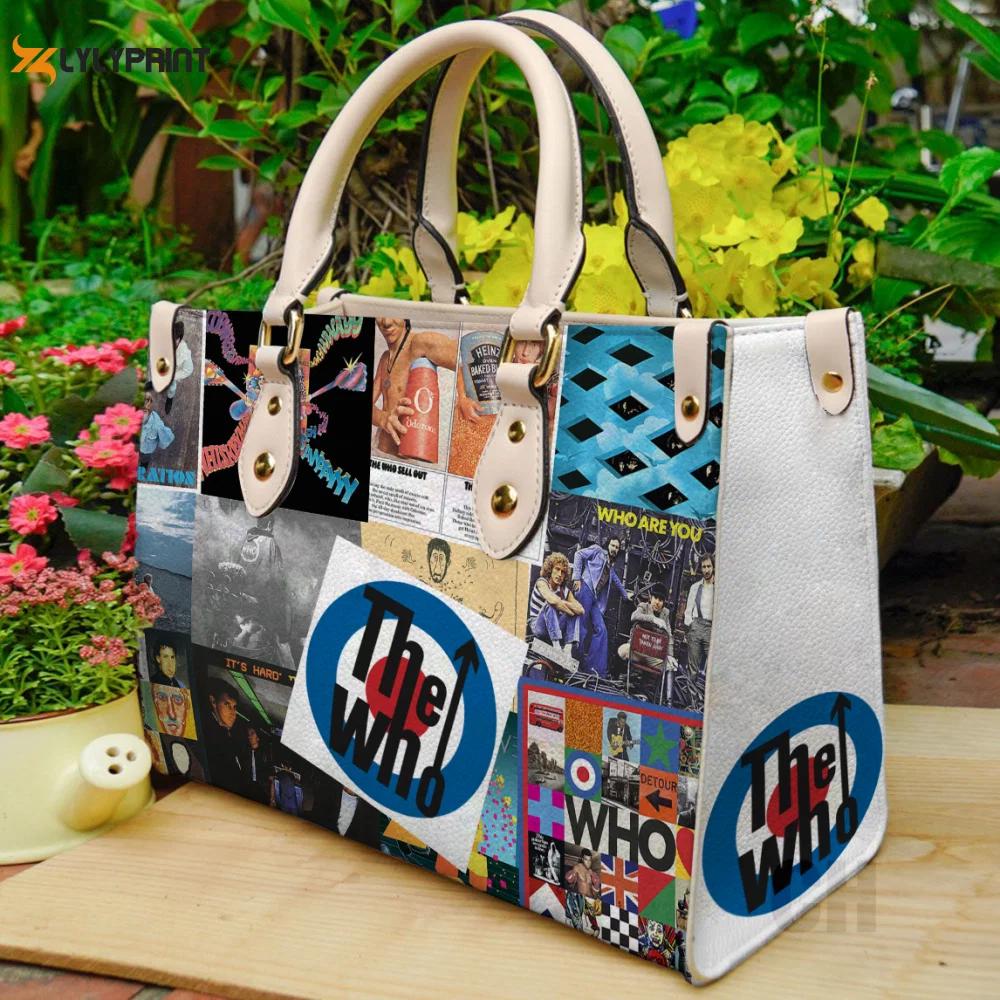 The who band leather bag for women gift 1744 Women Leather Hand Bag