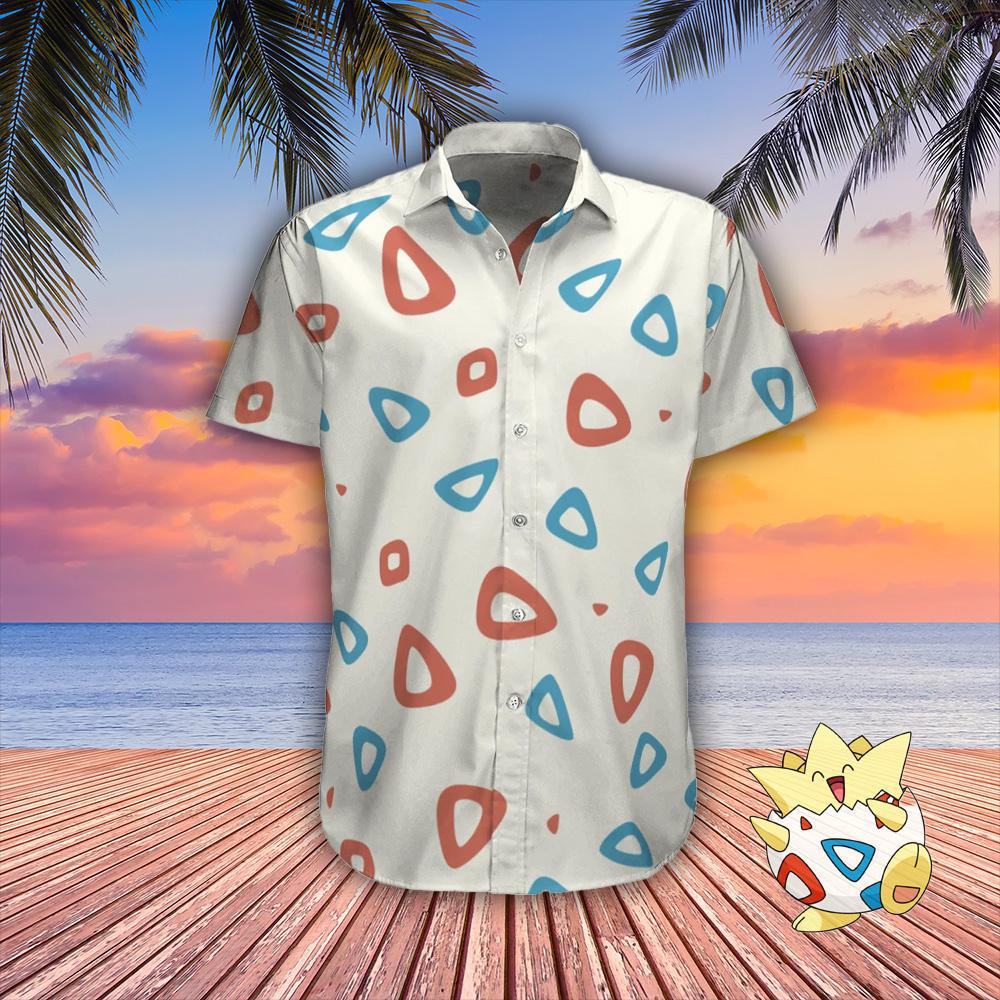 Togepi pokemon summer hawaiian shirt Hawaii Shirt Shorts & Flip Flops