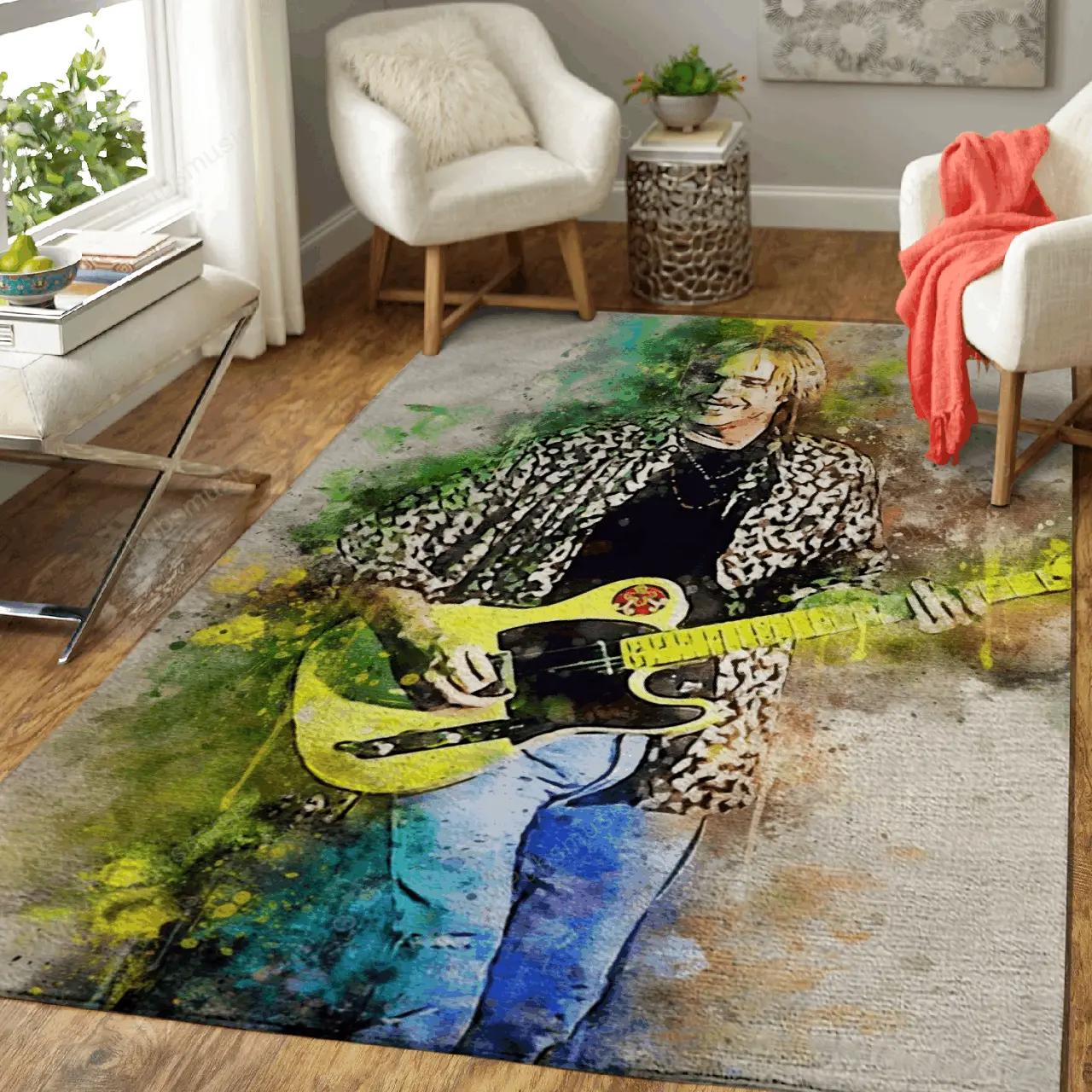 Tom petty music world art for fans area rug living room carpet rug regtangle carpet floor decor home decor Rectangle Rug