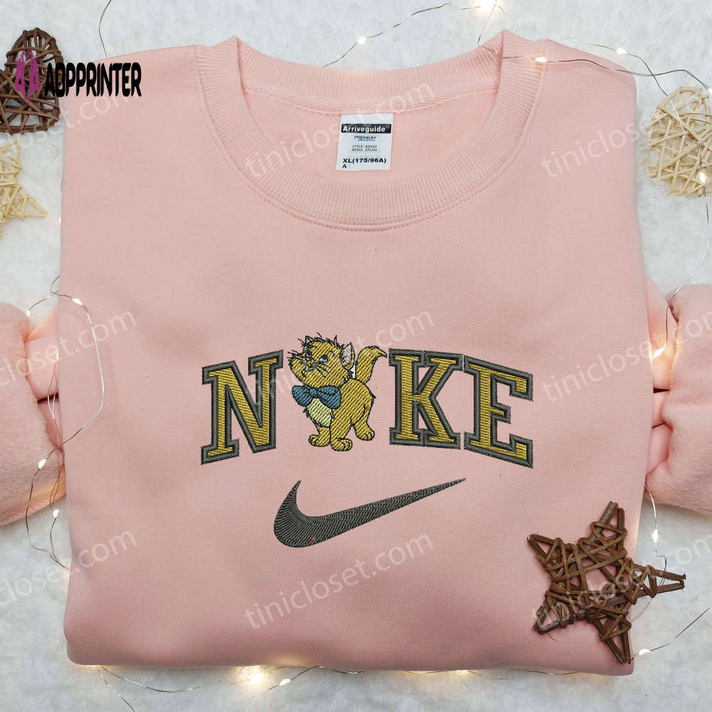 Toulouse x nike embroidered shirt: the aristocats custom design Embroidered Shirt