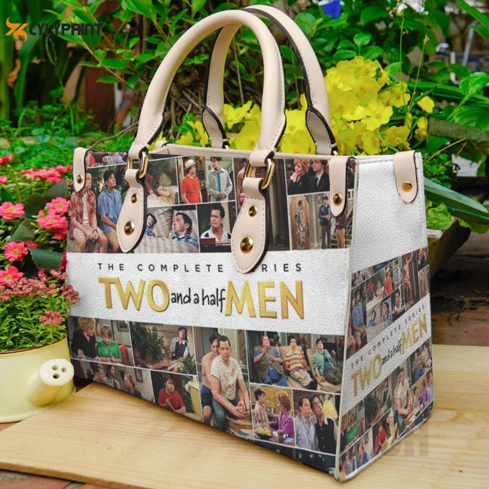 Two and afor women giftalf men leather bag for women gift 1432 Women Leather Hand Bag