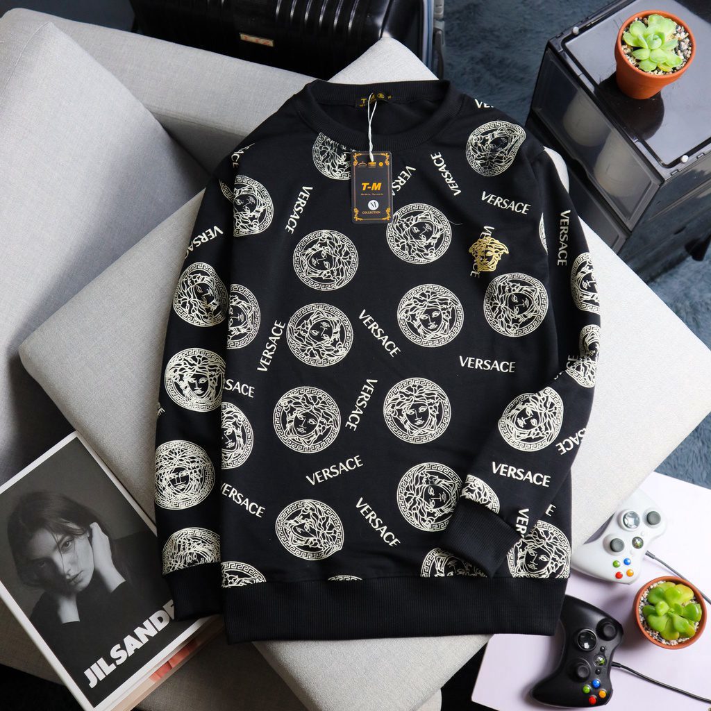 Versace luxury ugly sweater for winter hot 2024  style 136 Christmas Ugly Sweater