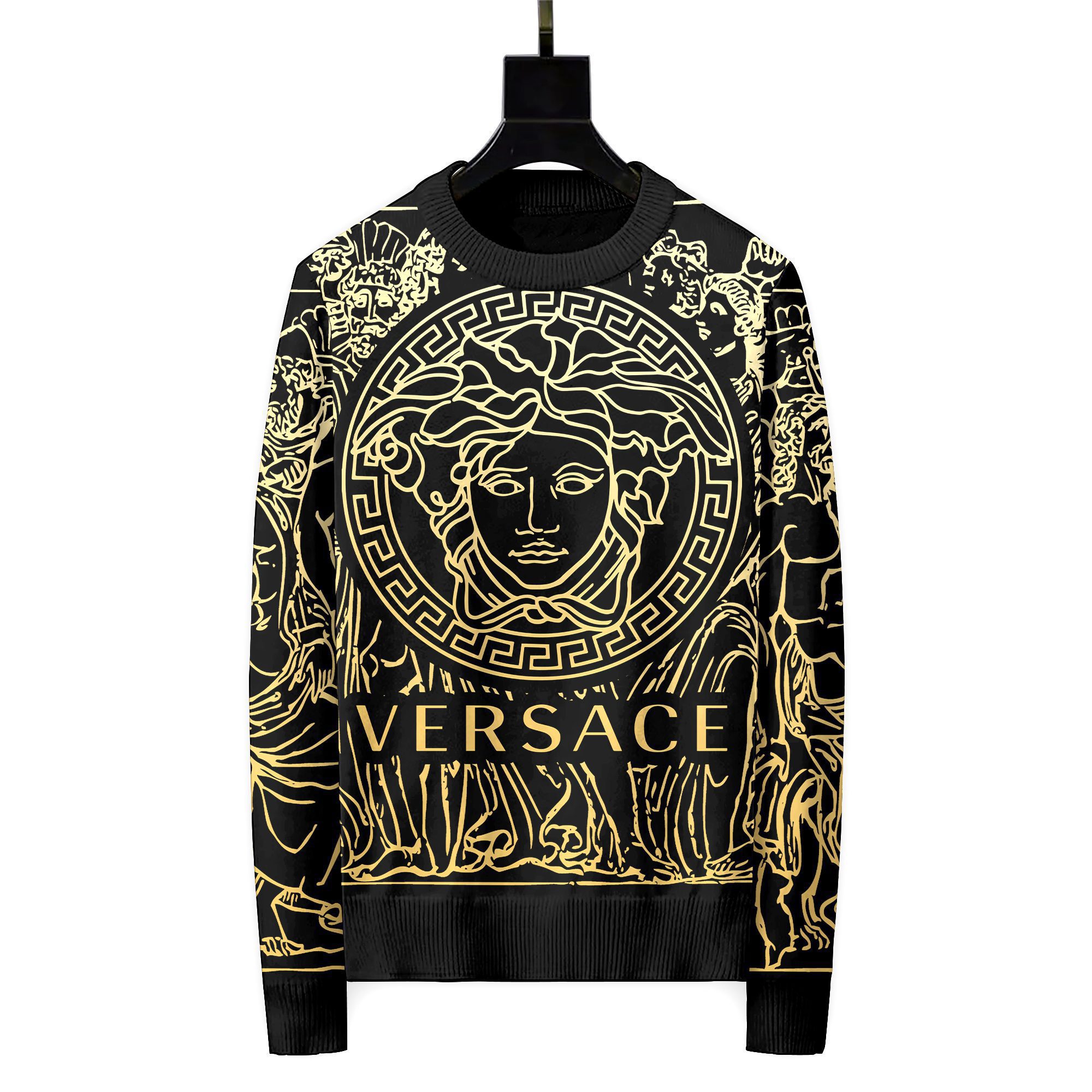 Versace luxury ugly sweater for winter hot 2024  style 744 Christmas Ugly Sweater