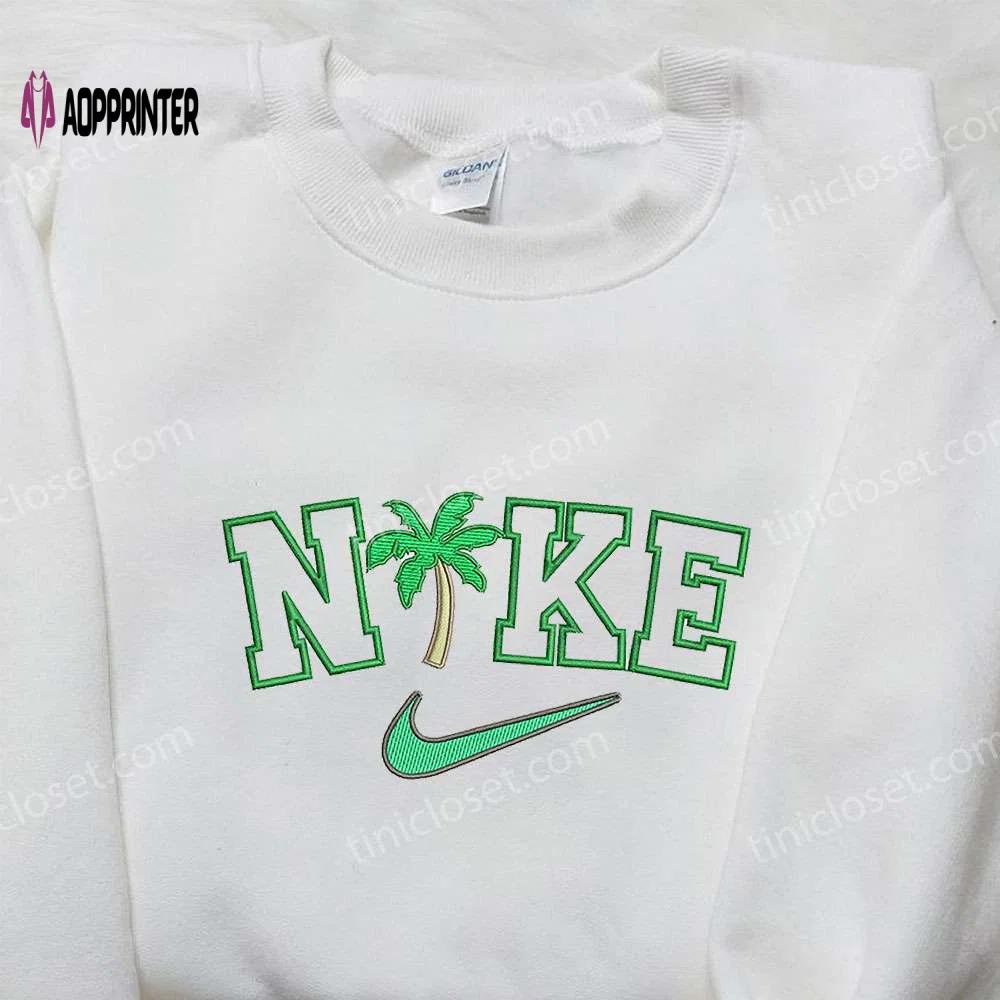 Whitegan estampa x nike embroidered shirt: custom gift for son stylish nike shirt Embroidered Shirt