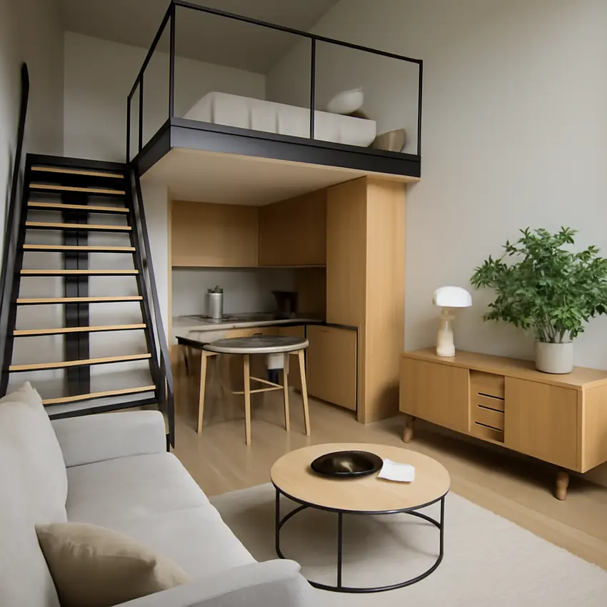 Bố trí thông minh trong căn hộ có gác lửng – Tối ưu không gian sống hiện đại
