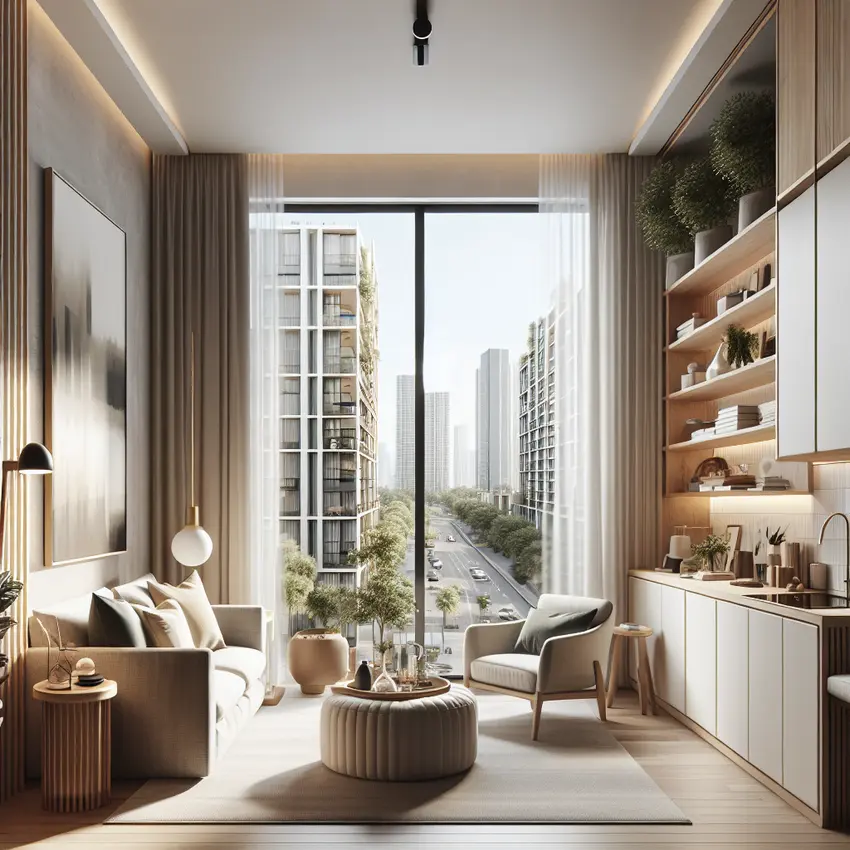 Decor phòng chuyên gia nước ngoài sống tại căn hộ mini sang trọng và tiện nghi