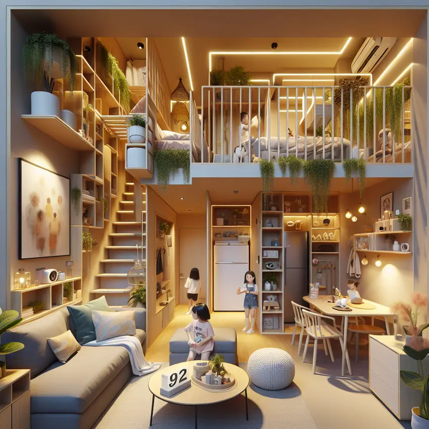 Khám Phá Căn Hộ Mini Có Smart Home – Tiện Nghi Hiện Đại, Phong Cách Sống Xanh