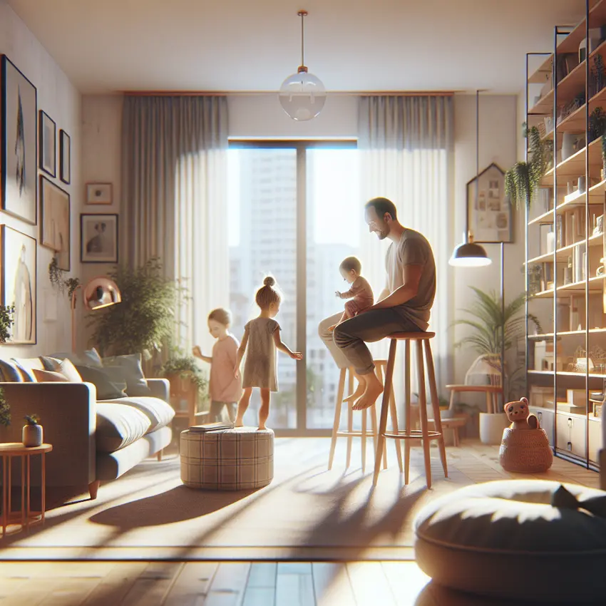 Làm Việc và Sinh Hoạt Hiệu Quả Cho Gia Đình Trẻ Khi Thuê Chung Cư Mini