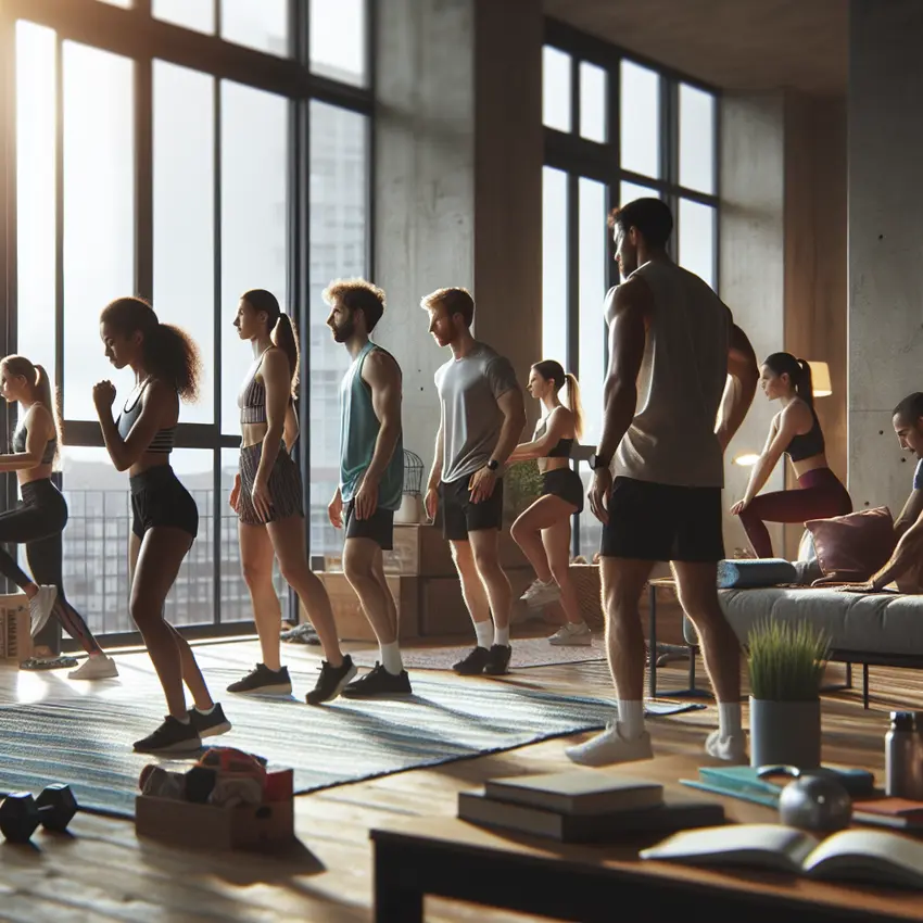 Tập luyện thể thao tại căn hộ dịch vụ mini – Giữ dáng khỏe mạnh mọi lúc mọi nơi