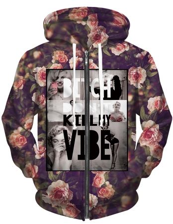 Bitch don't kill my vibe 3d street wear hoodie