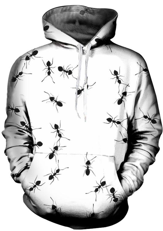 Creepy crawlers 3d street wear hoodie