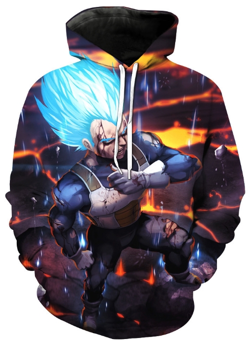 Dragon ball ego 3d hoodie