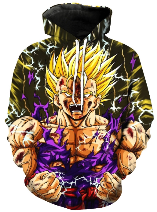 Dragon ball energy 3d hoodie