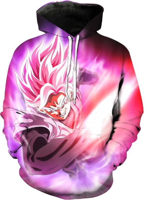 Dragon ball energy charging 3d hoodie
