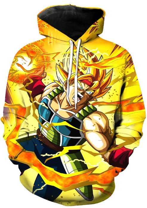 Dragon ball powerful fight 3d hoodie