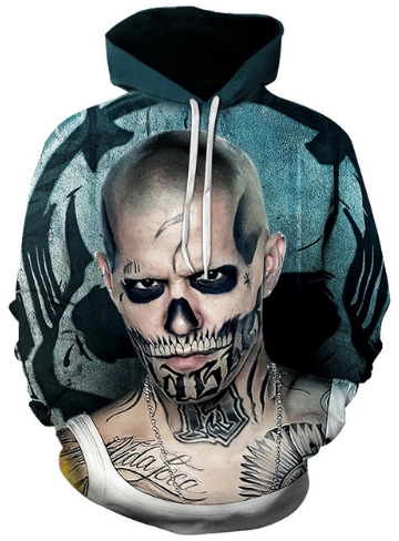 El diablo suicide squad 3d street wear hoodie