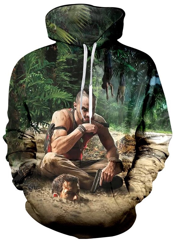 Far cry 3 vaas montenegro 3d hoodie