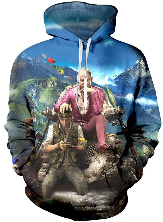 Far cry 4 pagan min 3d hoodie